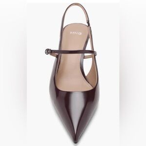 New Mango Seth Slingback Pump size 6.5